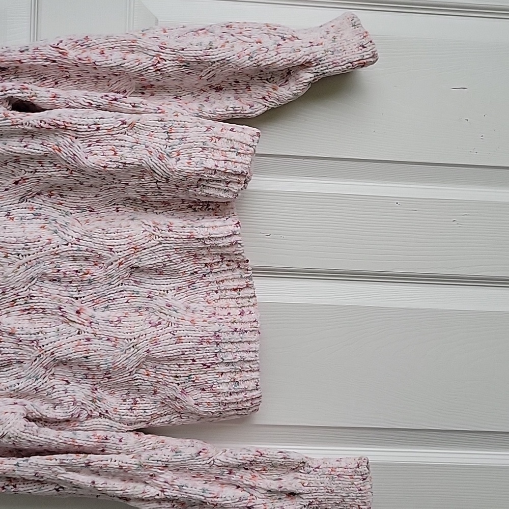 Pink Rose Women's Sweater - Picture 6 of 10
